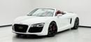 Audi R8 Spyder FSI 2014 Audi R8 Spyder, Service History, Excellent Condition, GCC