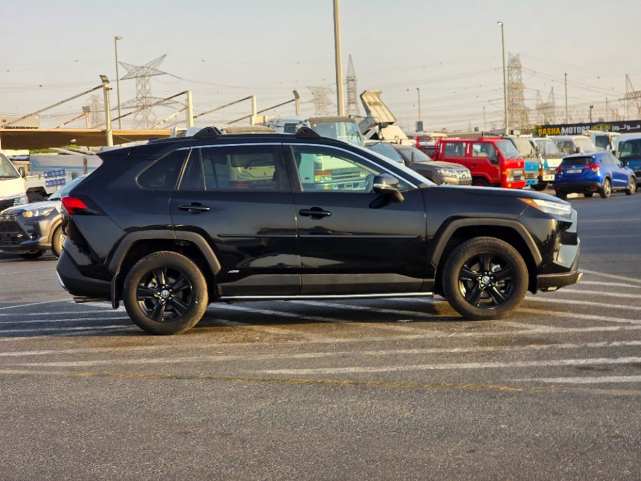 Toyota RAV4 2022 Model Hybrid engine full option sunroof and trunk automatic