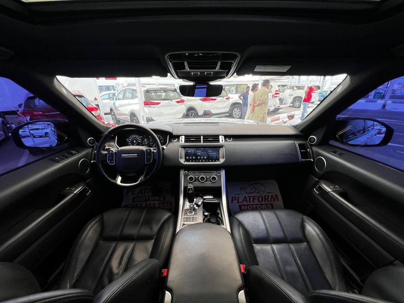 لاند روفر رينج روفر سبورت رنج روفر سبورت 6 سلندر سوبر جارج موديل 2017 مواصفات خليجية صبغ وكالة بدون حوادث