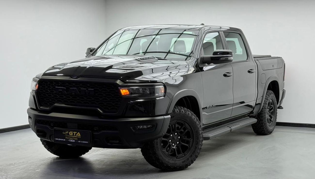 RAM 1500 2025 RAM 1500 Rebel SST, 5 Years RAM Warranty + Service Pack, Very Low Km, Fully Loaded, GCC
