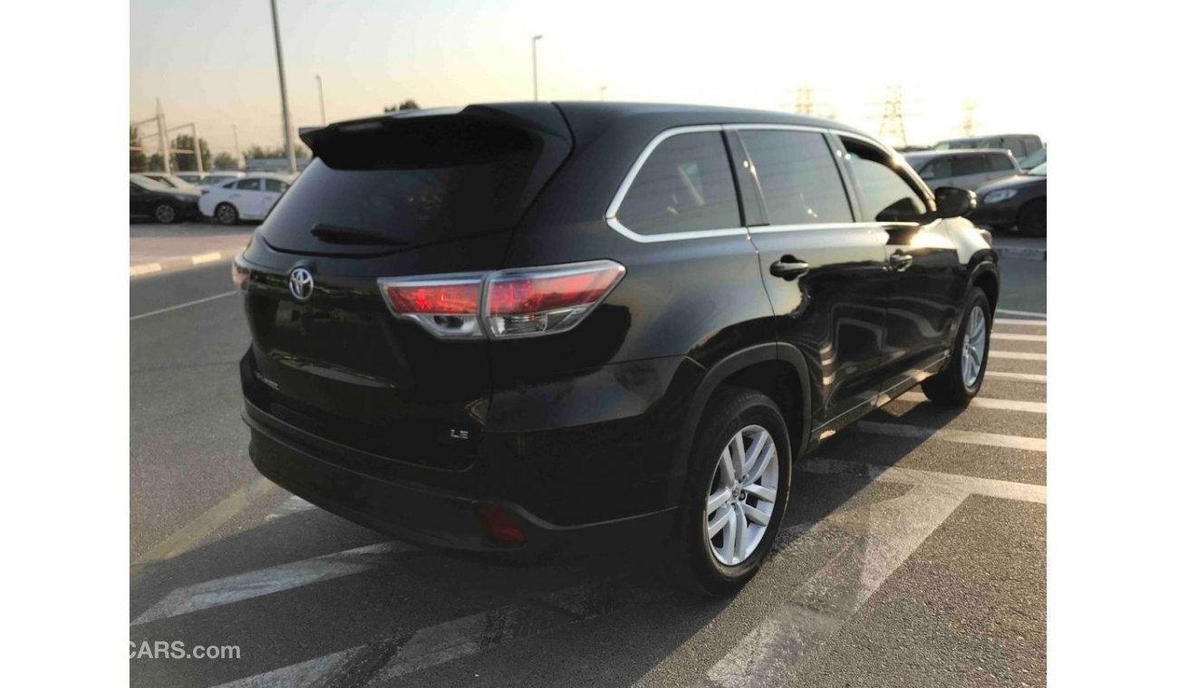 Toyota Highlander 2015 Toyota Highlander LE MID OPTION