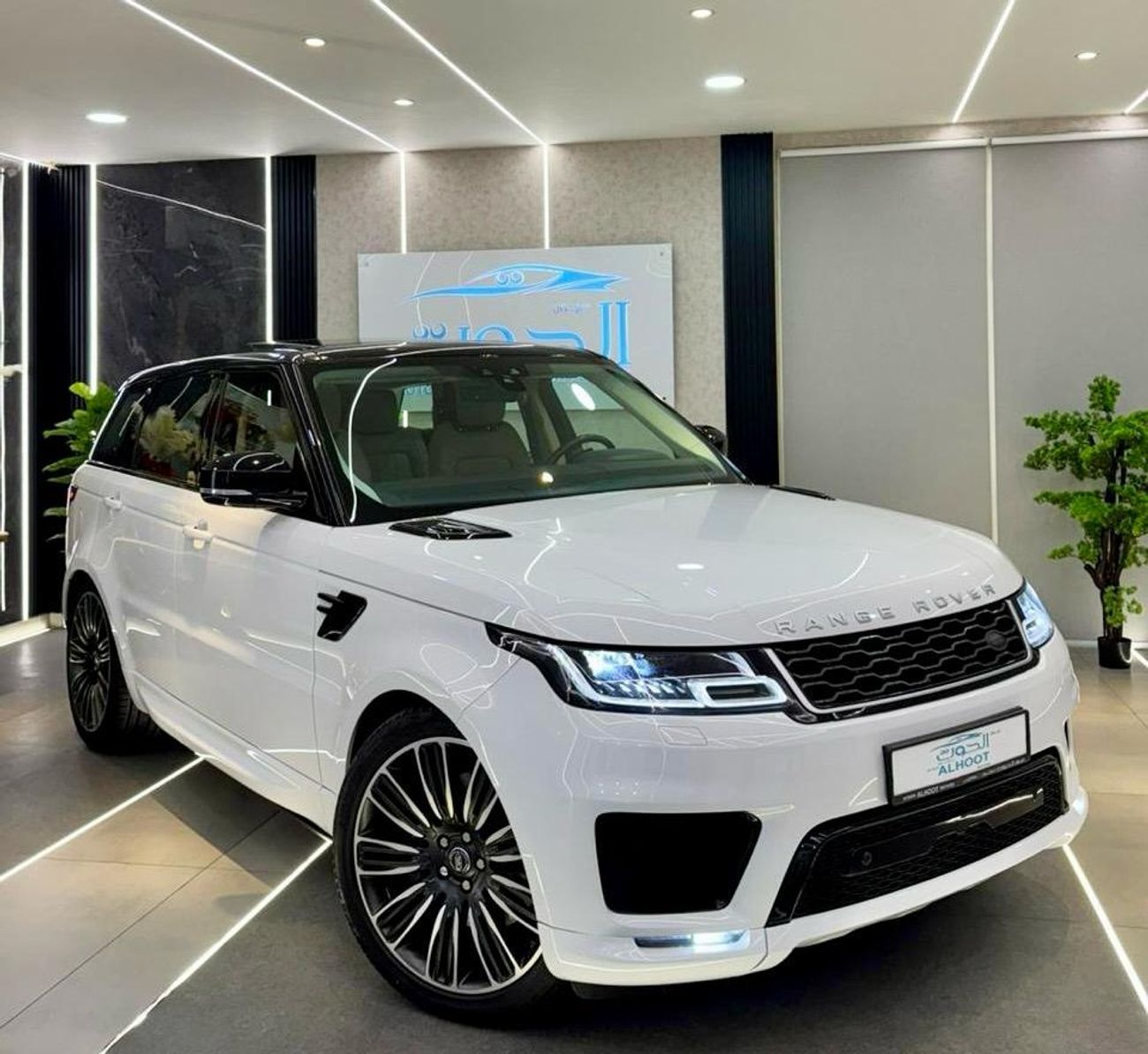 لاند روفر رينج روفر سبورت Autobiography Dynamic P400 3.0L AUTOBIOGRAPHY SUPERCHARGED RANGE ROVER SPORT || GCC || TOP RANGE ||