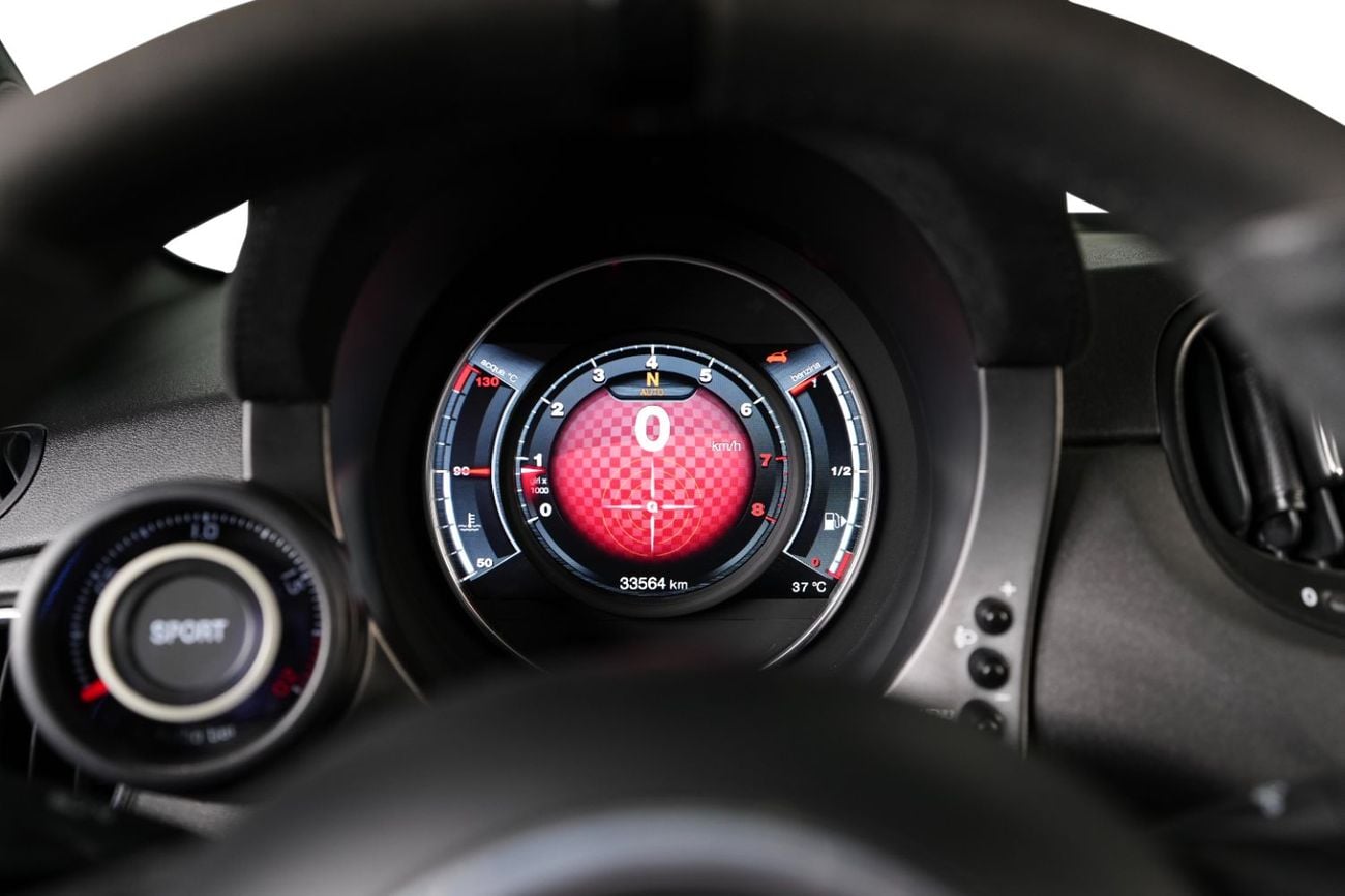 فيات 500 Abarth 595 Competizione Convertible-GCC-Dealer Warranty Until 10/2027- Full Service History