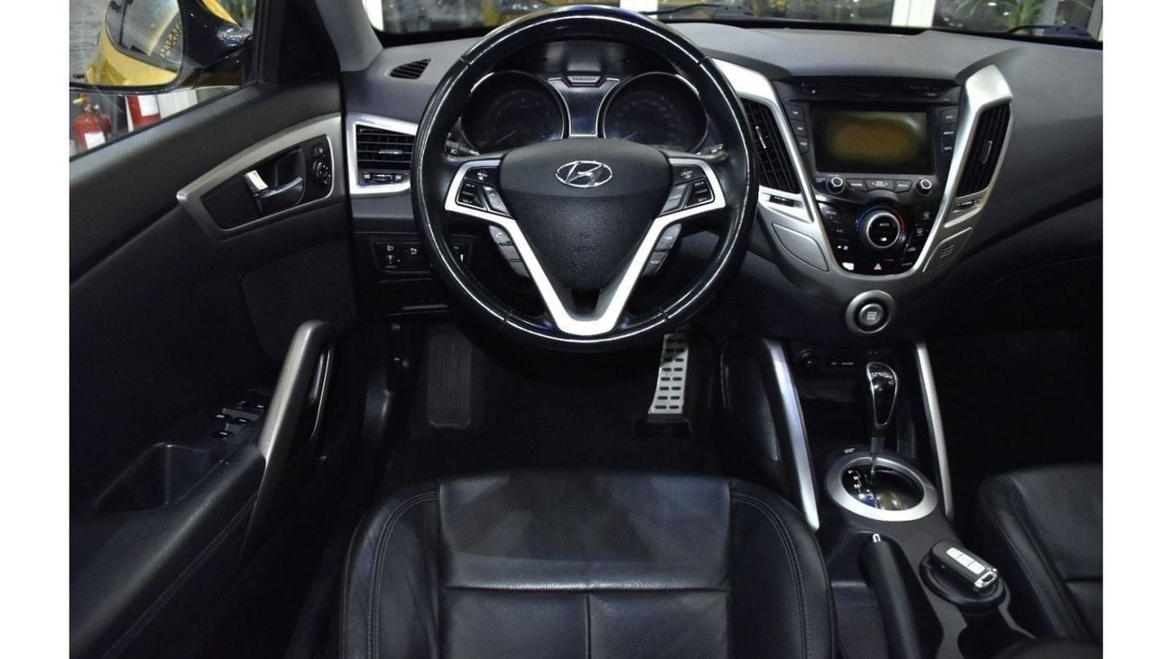 Hyundai Veloster EXCELLENT DEAL for our Hyundai Veloster ( 2015 Model ) in Yellow Color GCC Specs