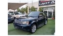 Land Rover Range Rover Sport Gulf model 2009, blue color, leather hatch, cruise control, alloy wheels and sensors in excellent co