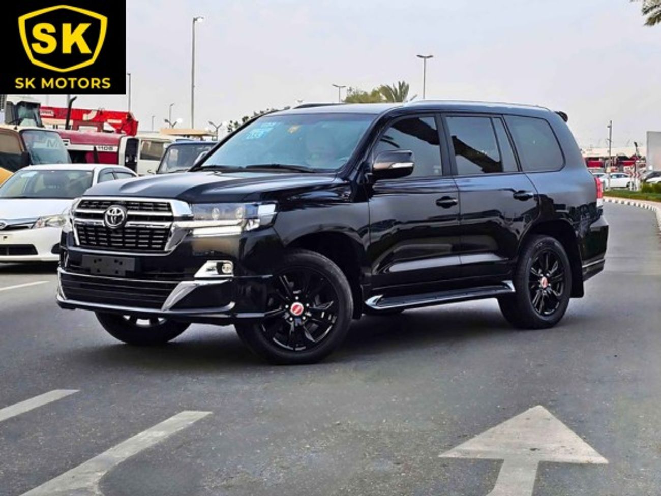 Toyota Land Cruiser GXR V6 4WD / INTERIOR UPGRADE / LOW  MILEAGE / MINT CONDITION / ONLY FOR EXPORT /  LOT#48220