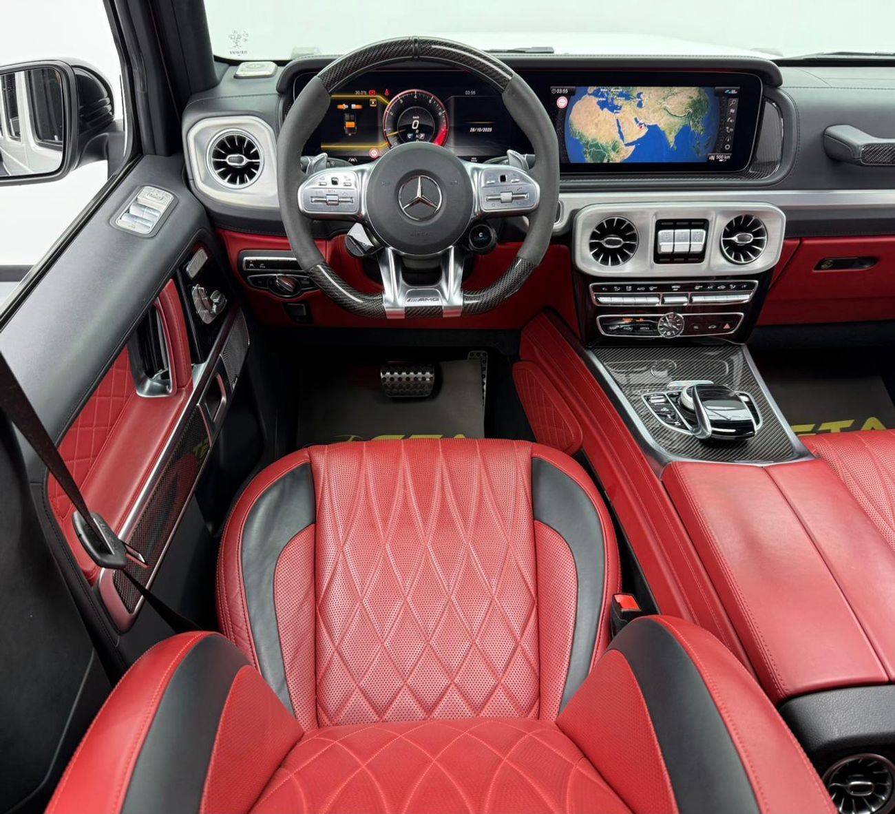 مرسيدس بنز G 63 AMG 4MATIC SUV 2022 Mercedes Benz G63 AMG Double Night Package, Full Service History, Low Km, Fully Load