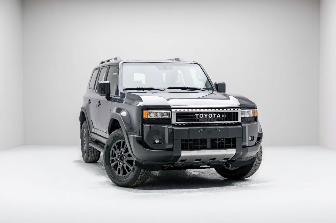 تويوتا برادو MID 2.4L - Dark Grey Inside Black | Export Only