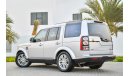 Land Rover LR4 HSE - Agency Warranty! Excellent SUV - Fully Loaded! Only AED 2,135 Per Month! - 0% DP