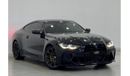 BMW M4 2021 BMW M4 Competition, M Exterior Package Carbon, Full Service History, Warranty, GCC