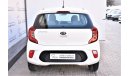 Kia Picanto AED 742 PM | 1.2L LX GCC WARRANTY