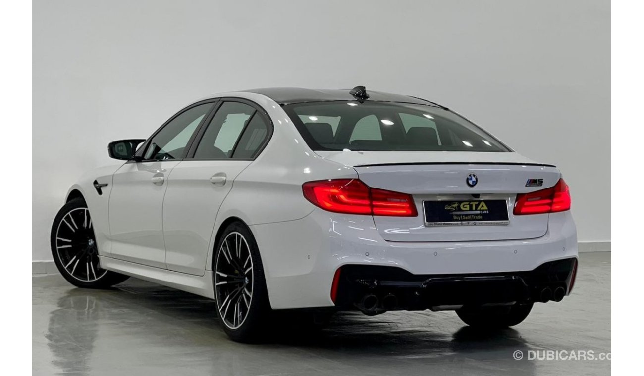 BMW M5 2019 BMW M5 Competition, July 2024 BMW Warranty + Service Package, Full BMW Service history, GCC