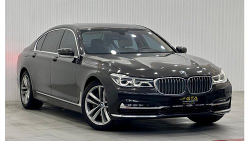 BMW 740Li Executive 2017 BMW 740li, June 2025 BMW Service Pack, Warranty, Full Options, Low Kms, GCC