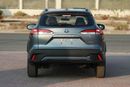 تويوتا كورولا كروس 2024 TOYOTA COROLLA CROSS 1.8 Hybrid MID - Celestite Gray Me inside RED | Export Only