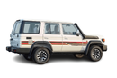 Toyota Land Cruiser 70 ECTMQM001 – 2025 TLC76 5 Doors Hardtop - 2.8L Diesel Auto White with Tan Interior