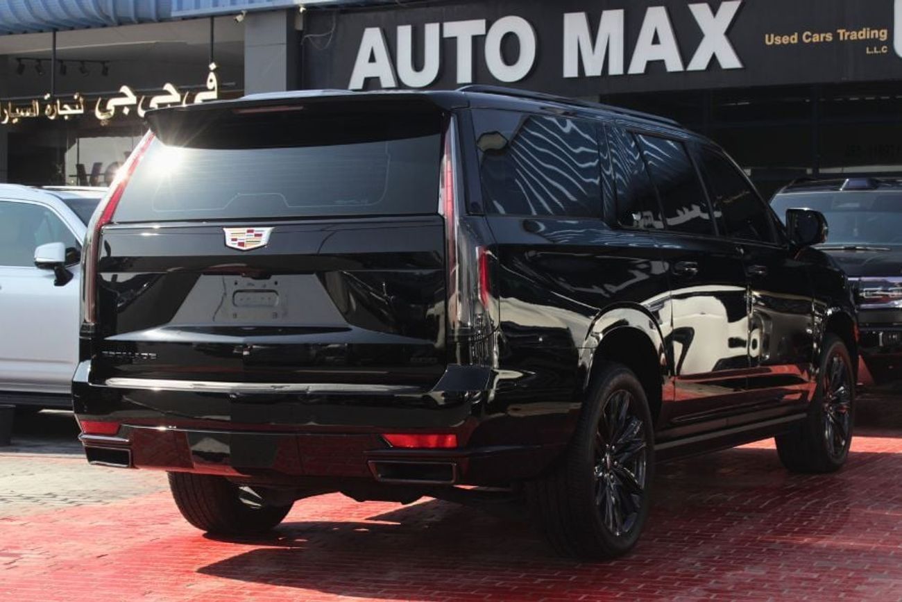 كاديلاك إسكالاد 600 Black Edition XL, GCC Under Warranty&Service Contract from Local Dealer