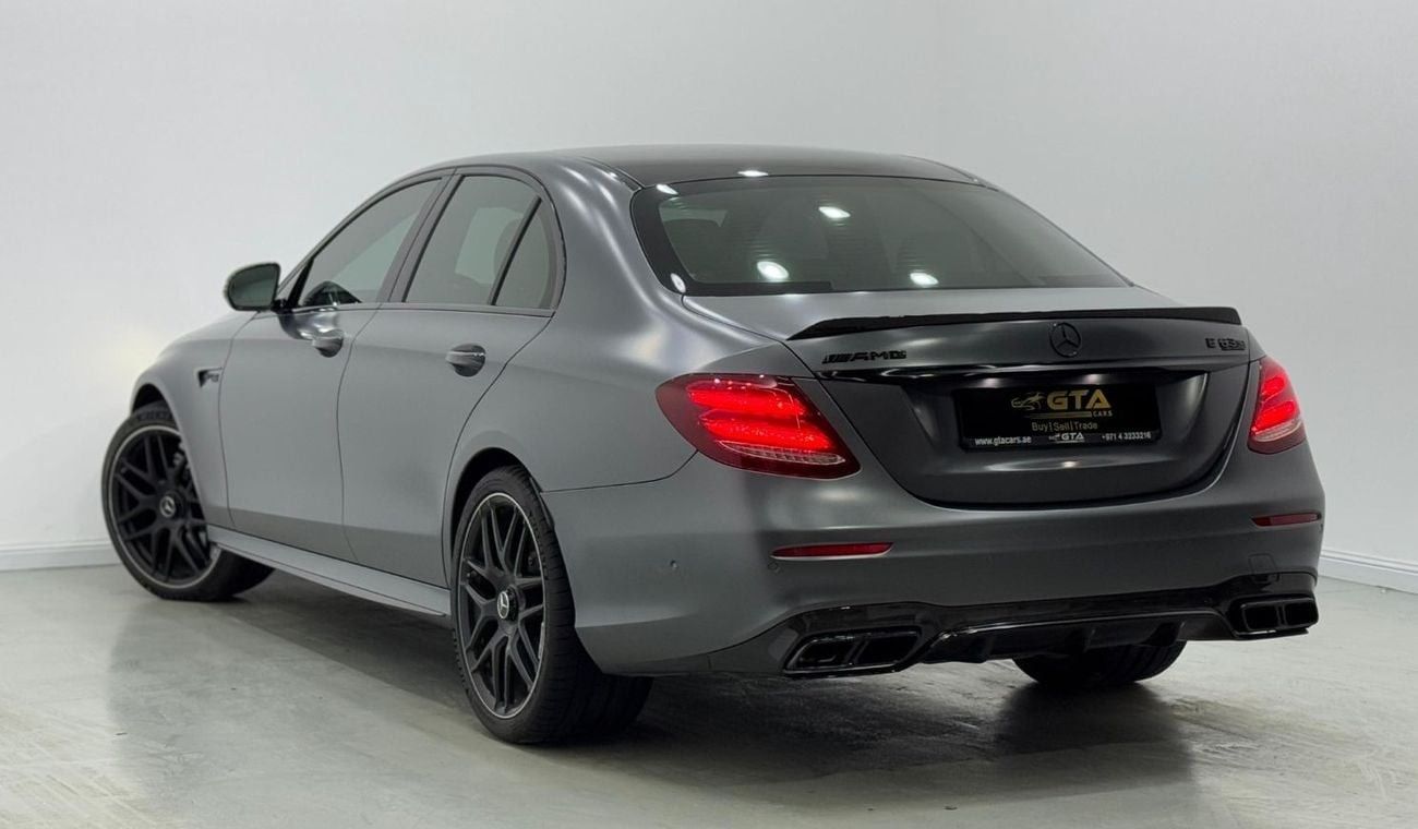 Mercedes Benz E 63S 4MATIC+ 4.0L 2018 Mercedes Benz E63s AMG 4MATIC+, Warranty, Full Mercedes Service History, Full Opti