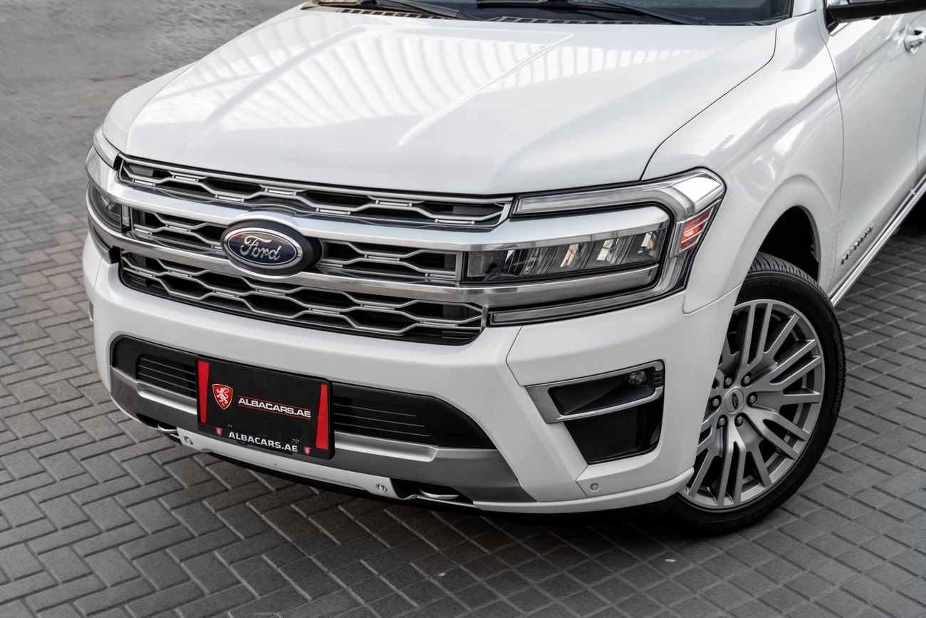 فورد إكسبيديشن 3,917 P.M | Platinum | Ford Warranty + S/Contract til July 2028 | 0% Downpayment