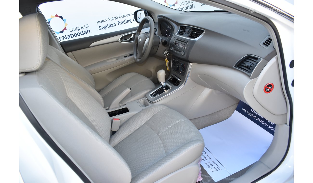Nissan Sentra 1.6L S 2014 GCC SPECS