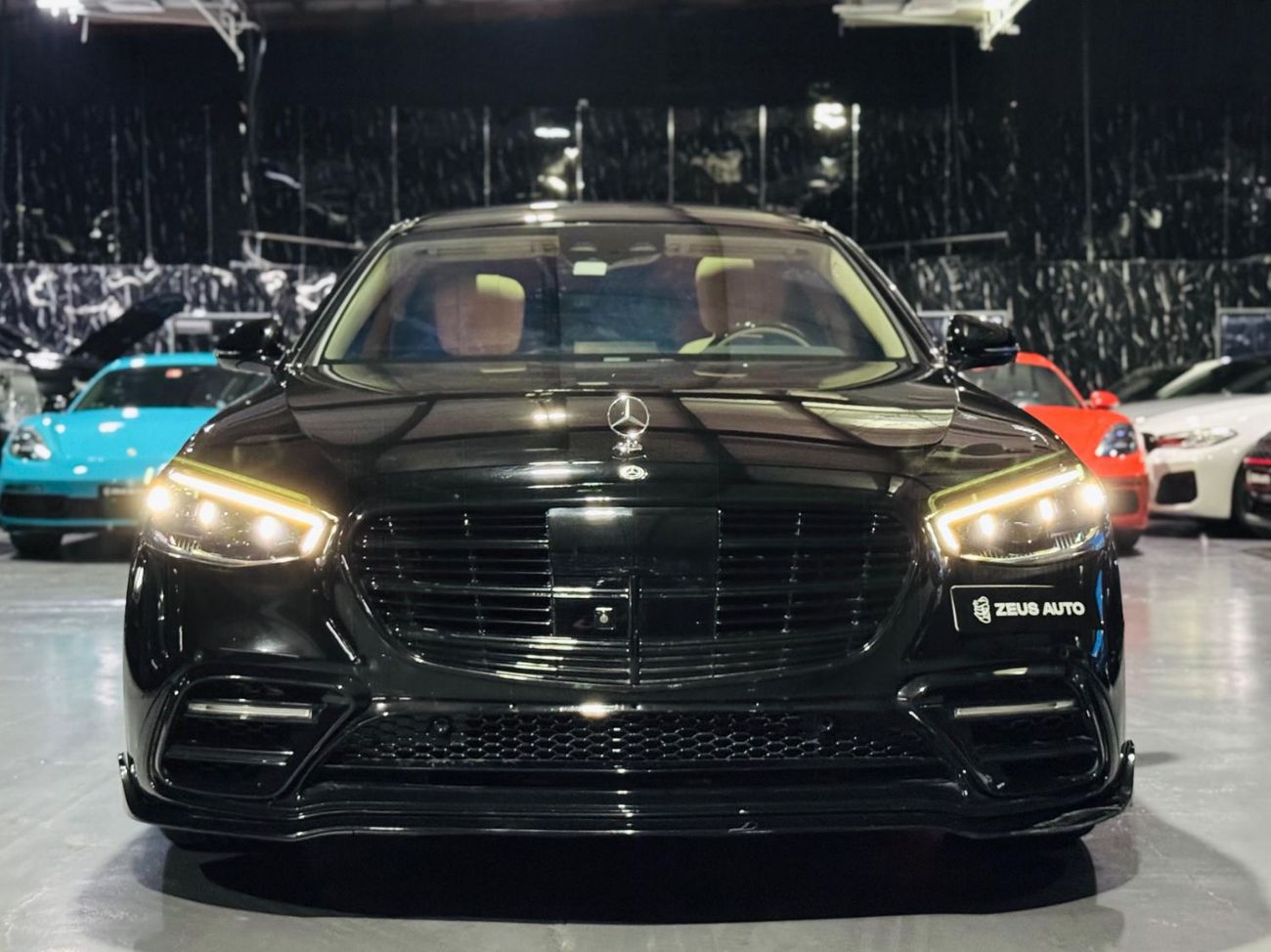 Mercedes-Benz S 500 4MATIC 3.0L 2022 Mercedes Benz S500 LWB, Warranty, Fully Loaded, Brabus Kit, Excellent Condition, 42