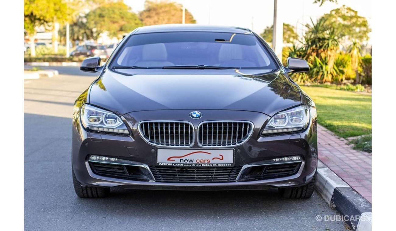 بي أم دبليو 650 BMW 650I - 2013 - GCC - ASSIST AND FACILITY IN DOWN PAYMENT - 1975 AED/MONTHLY - 1 YEAR WARRANTY