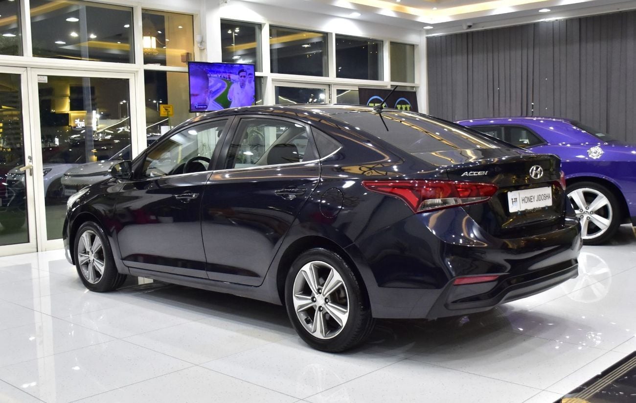 Hyundai Accent GL MID EXCELLENT DEAL for our Hyundai Accent 1.6L ( 2020 Model ) in Blue Color GCC Specs