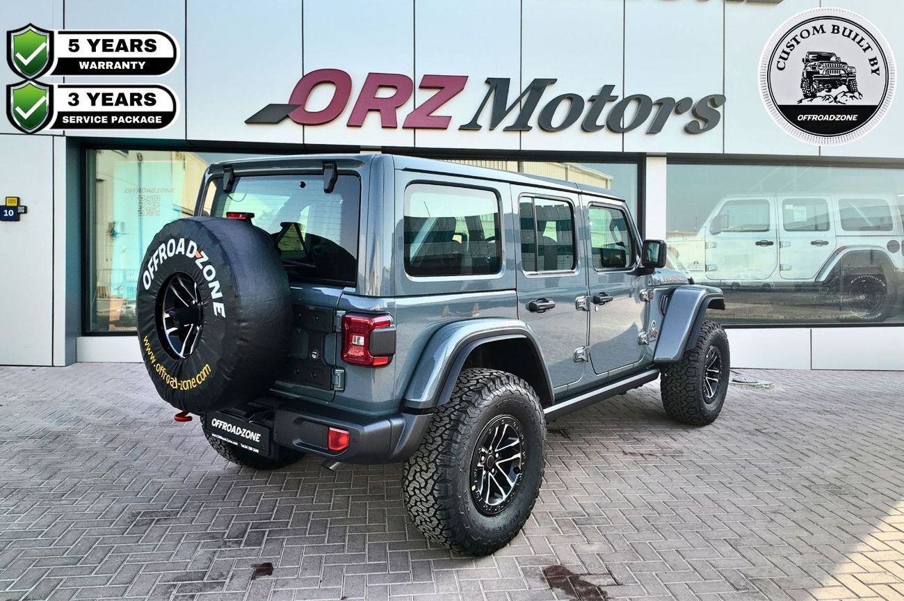 Jeep Wrangler Unlimited Rubicon 2.0L A/T / DEALER 5 YRS WTY & 3 YRS SP WITH METAL BUMPER AND WINCH