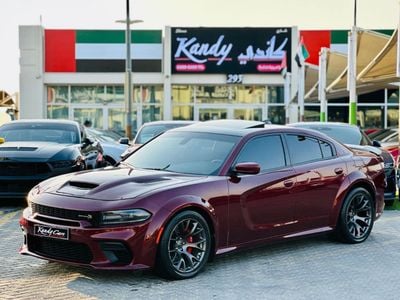 دودج تشارجر SRT8 Scatpack 6.4L | Monthly AED 1870/- | 0% DP | Widebody Kit | Blindspot | # 09662