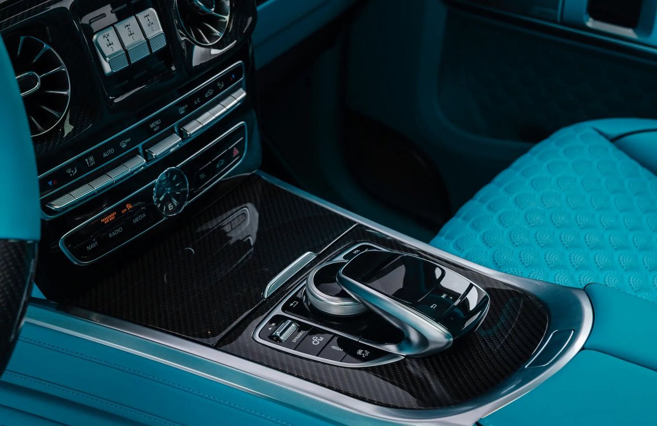 Mercedes-Benz G 63 AMG 4X4² 4.0L V8 Bi-Turbo Engine