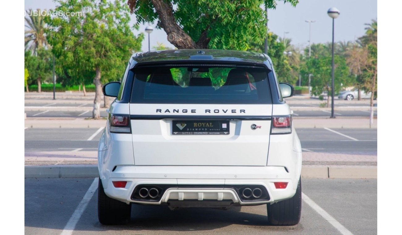 لاند روفر رانج روفر سبورت أس في آر Range Rover SVR GCC 2016 under warranty from agency