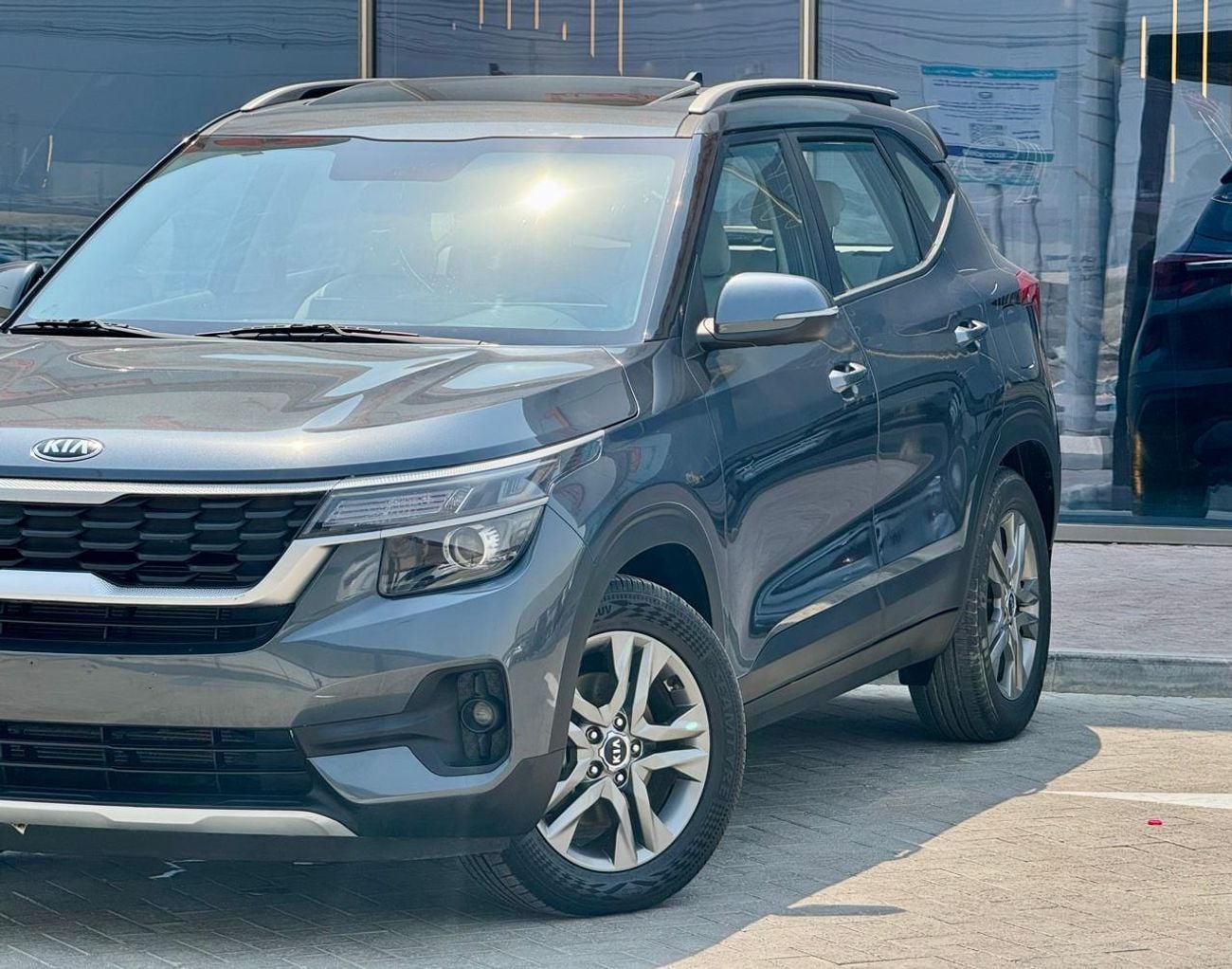 كيا سيلتوس EX 740-Monthly Kia Seltos 2021 l GCC l Accident Free | Sunroof