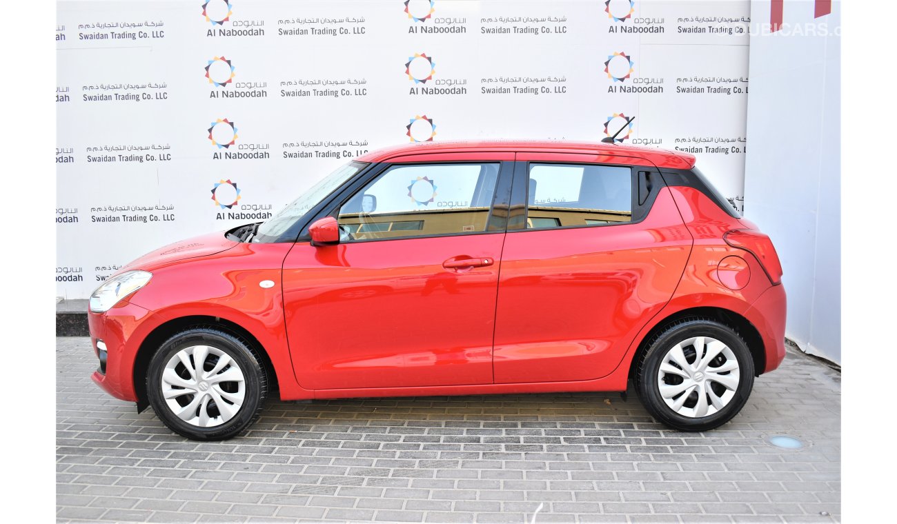 Suzuki Swift DEALER WARRANTY 1.2L GL 2018 GCC SPECS