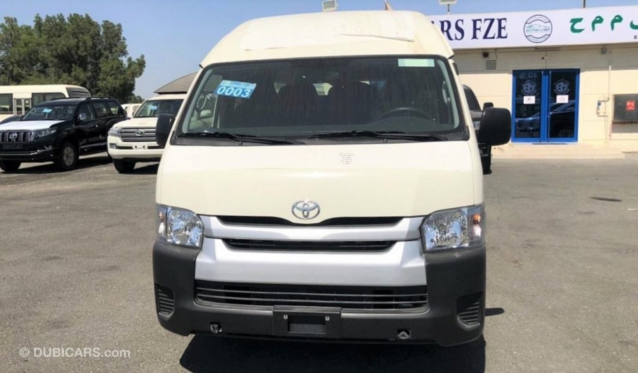 Toyota Hiace Van High Roof 16-Seater, 2.5L, Diesel, Manual Transmission, LHD