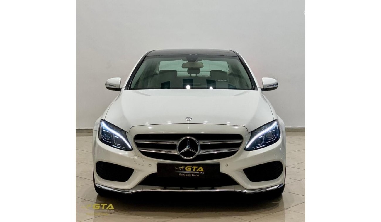 مرسيدس بنز C200 2015 Mercedes C200, Warranty, AMG Exterior, Service History, Low KMs, GCC