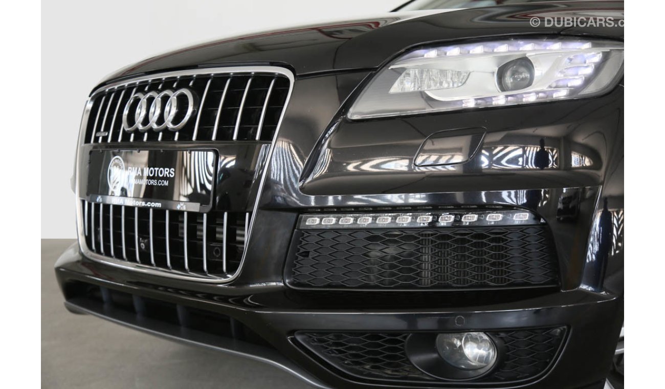 Audi Q7 2014 S Line Supercharged 333hp (7 Seater) RESERVED