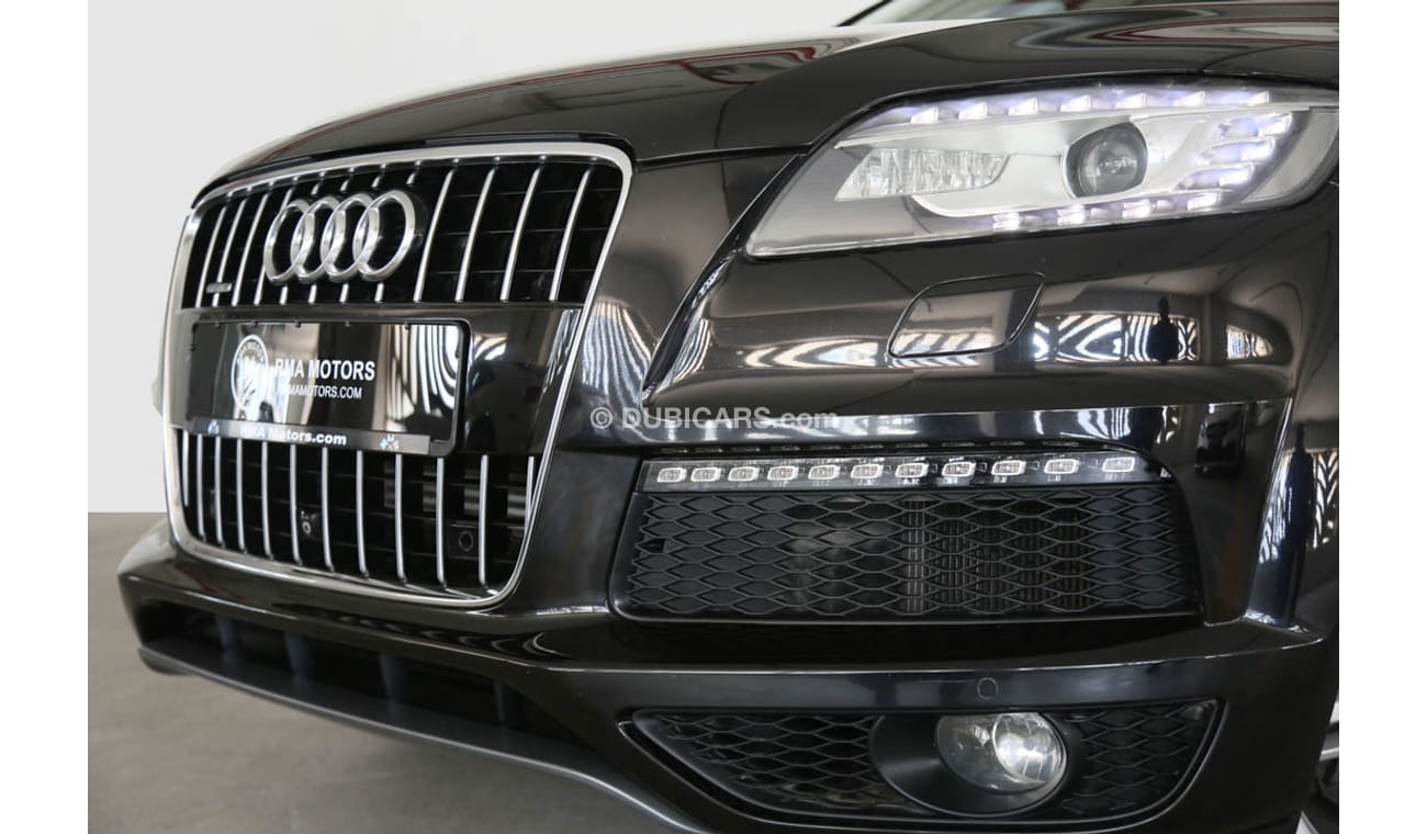 أودي Q7 2014 S Line Supercharged 333hp (7 Seater)