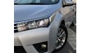 Toyota Corolla Toyota Corolla 2015 GCC 2.0 full option in excellent condition without accidents, very clean from in