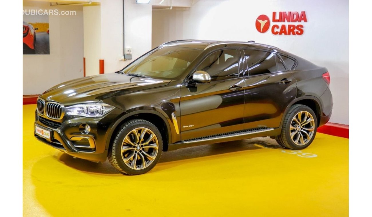 بي أم دبليو X6 RESERVED ||| BMW X6 X-Drive 50i Full Spec 2015 GCC under Warranty with Flexible Down-Payment.