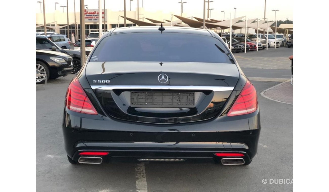 مرسيدس بنز S 500 موديل 2015 خليجي فل مواصفات 3كبسات بانوراما ومثبت سرعه وتحكم كهربي كامل ونظام صوت ممتاز وكاميرا خلفي