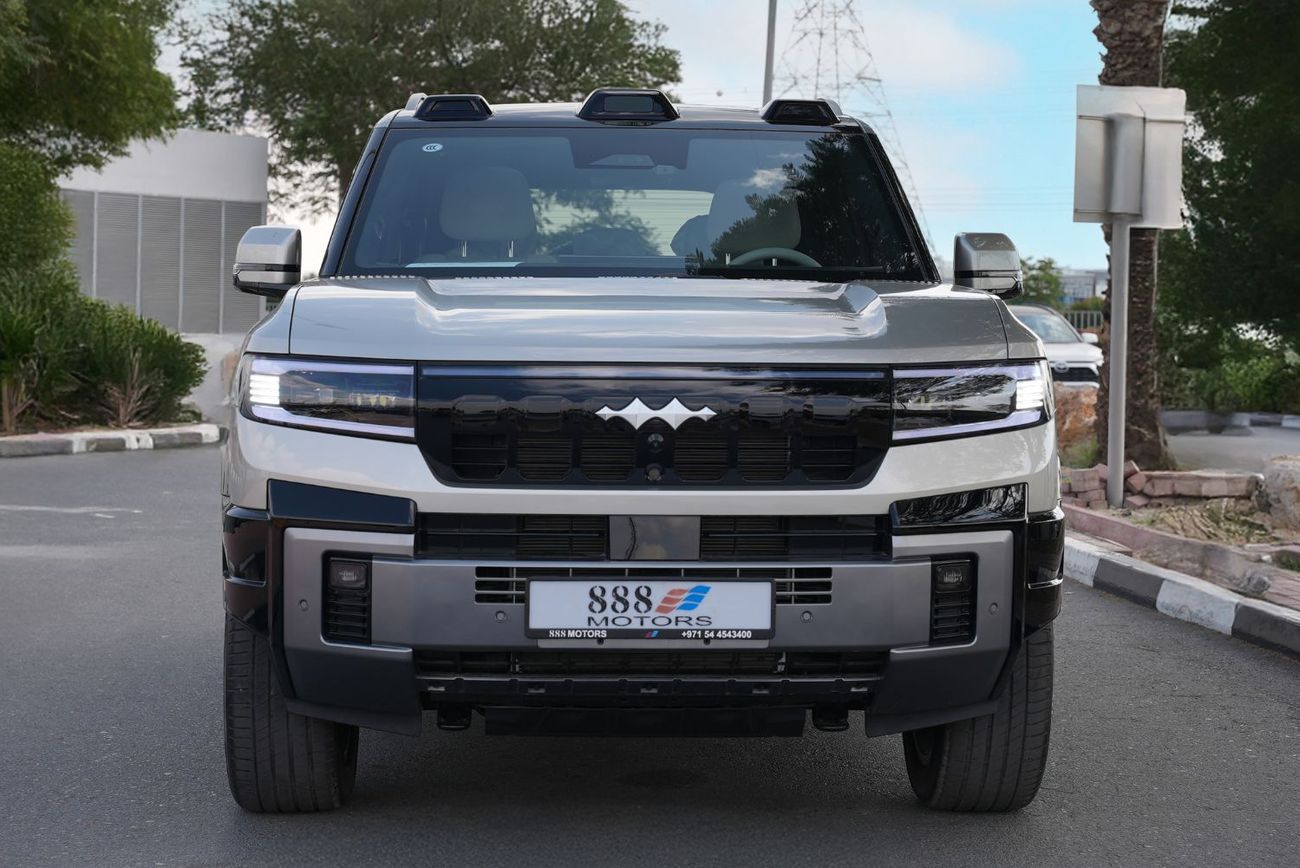 بي واي دي ليوبارد 8 2025 Leopard 8  NEW Flagship 5-seates AWD Gold in White 0Km