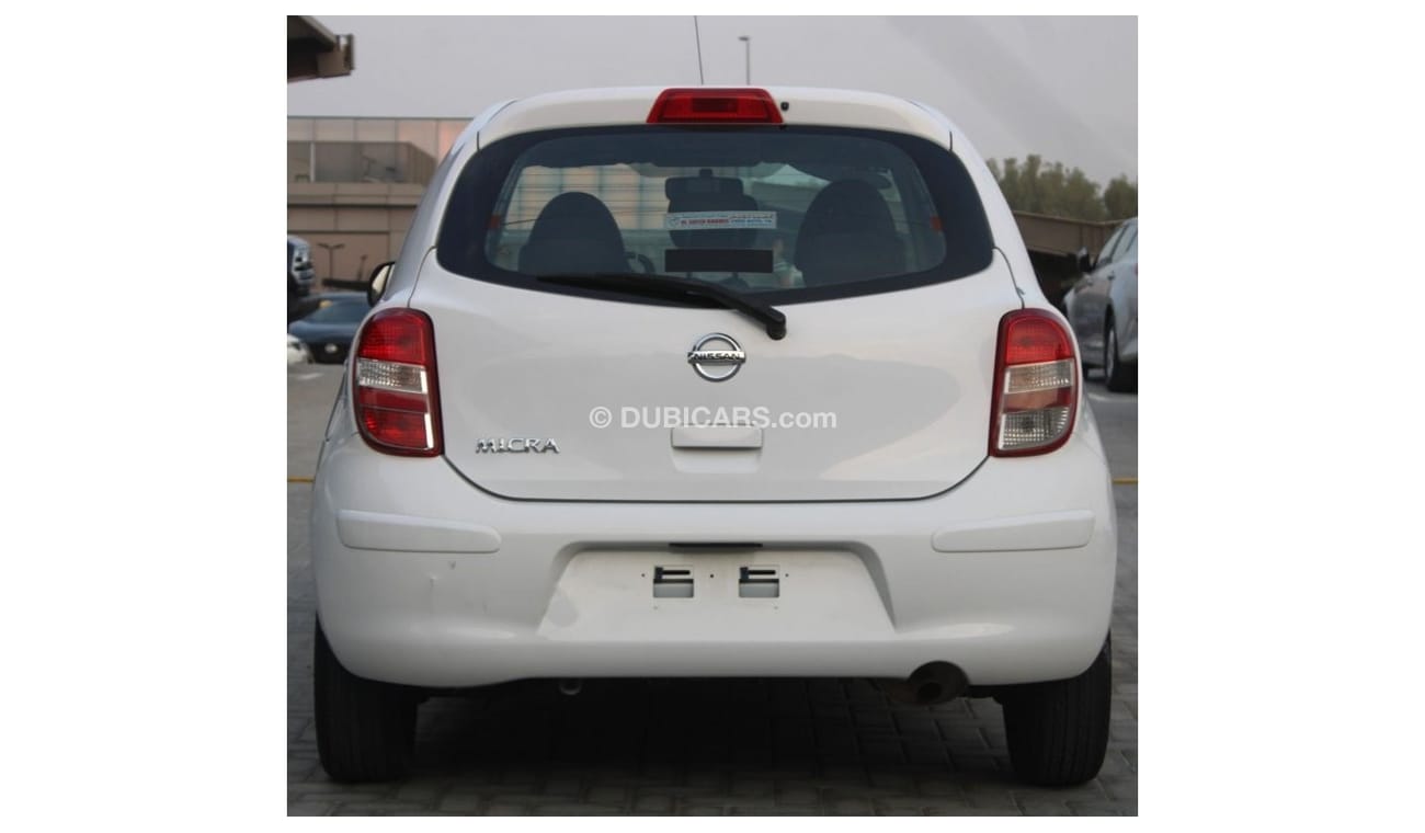 Nissan Micra NISSAN MICRA 2015 WHITE GCC EXCELLENT CONDITION WITHOUT ACCIDENT