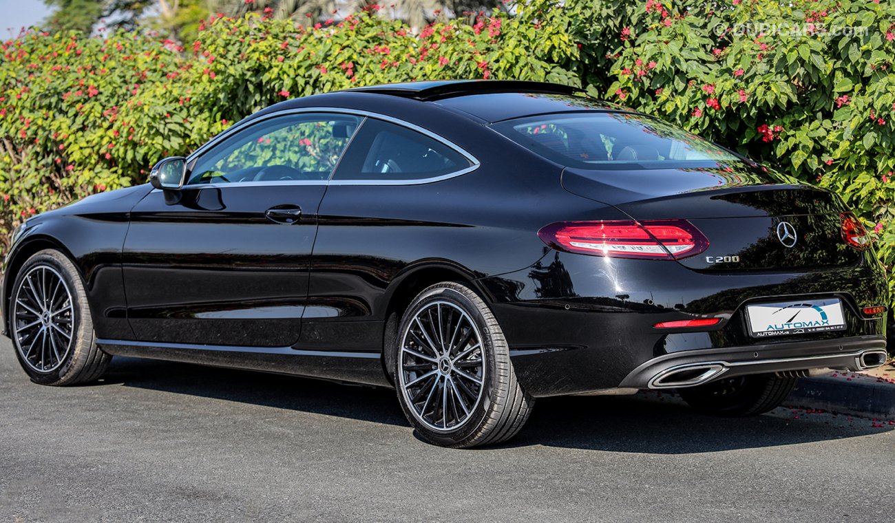 Mercedes-Benz C 200 Coupe 2020  AMG , GCC 0km W/3Yrs or 100K KM warranty + 3Yrs or 50K KM Service.