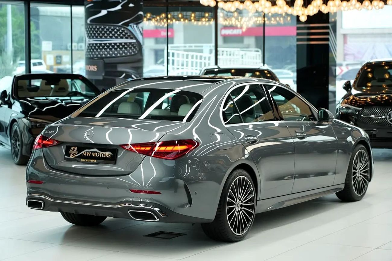 Mercedes-Benz C 200 C 200 | GCC 0km | Agency Warranrty | AMG Package