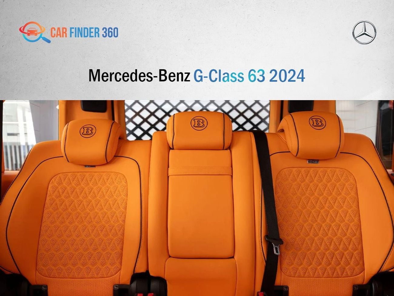 مرسيدس بنز GLE 63 AMG Mercedes-Benz G-Class 63 AMG 2024