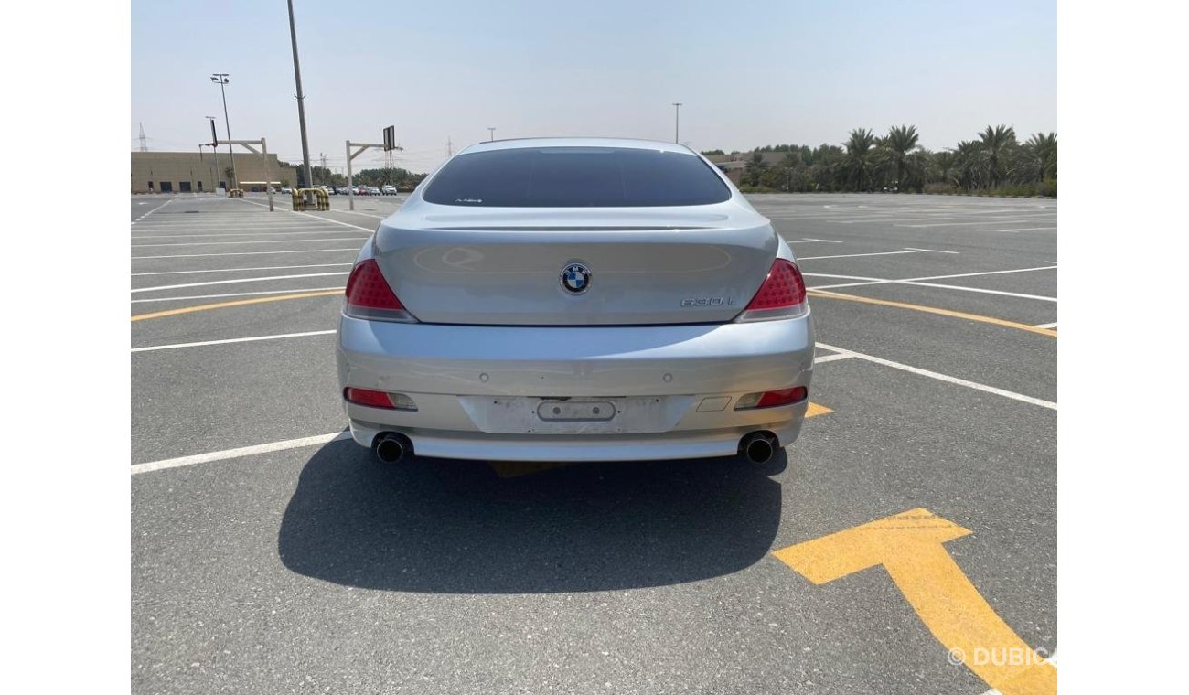 BMW 630i BMW 630I 2007 GCC V6 Perfect Condition - Accident Free