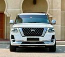 Nissan Patrol LE PLATINUM محول خليجي فل المكينه الكبيرة LE Platinum GCC Specs - Excellent Condition