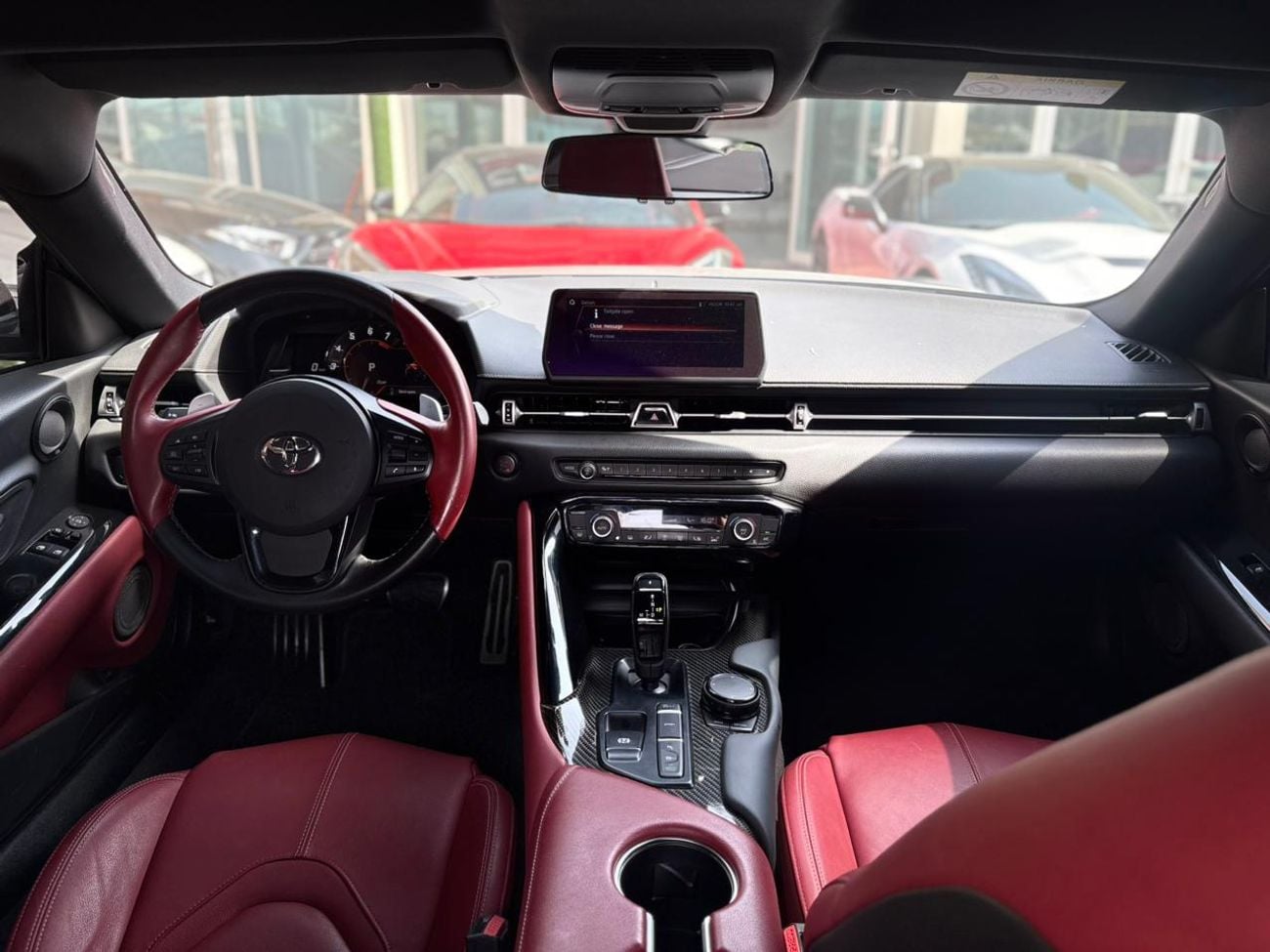 تويوتا سوبرا تويوتا سوبرا GR V6 خليجي 2022 صبغ وكاله بحاله ممتازه بدون حوادث