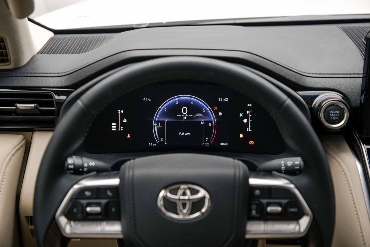 تويوتا لاند كروزر GXR 3.5L - White Inside Beige | Export Only