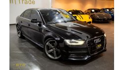 أودي A4 2015 Audi A4 2.0T S-Line Quattro, Warranty, Full History, GCC