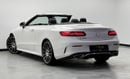 Mercedes-Benz E 200 Coupe 2018 Mercedes Benz E200 Cabriolet, Full Service History, Fully Loaded, Excellent Condition, GCC